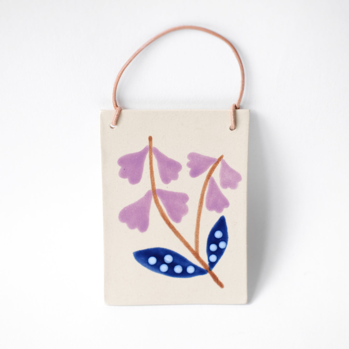 Botanical Wandbild | Glockenblume Rosa