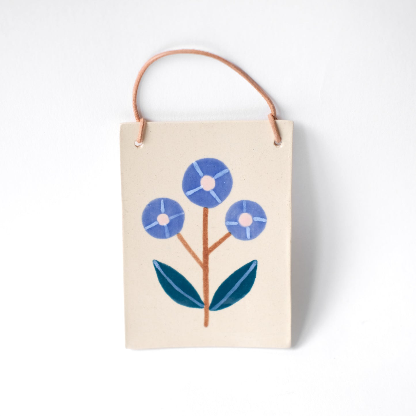 Botanical Wandbild | Gänseblümchen Blau