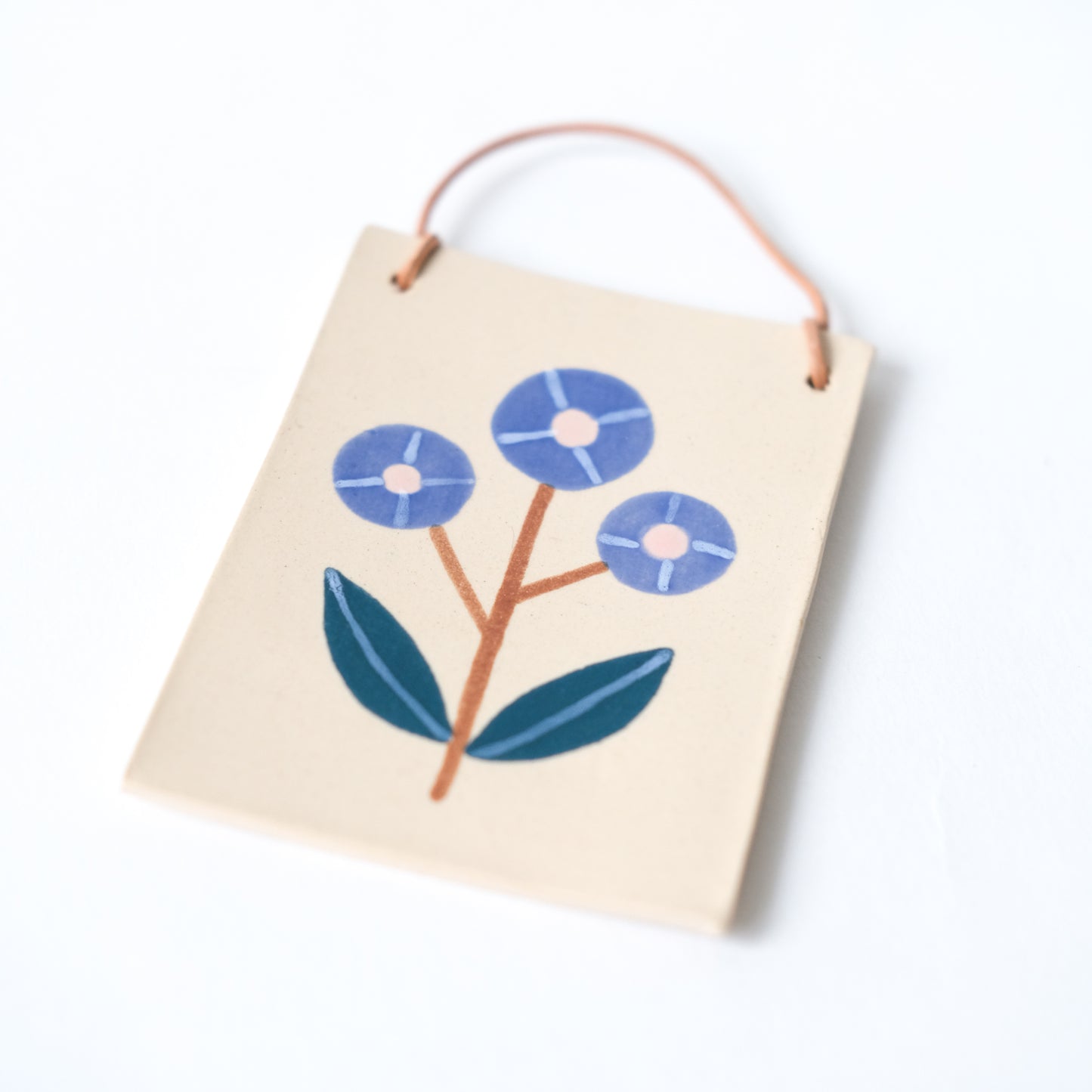 Botanical Wandbild | Gänseblümchen Blau