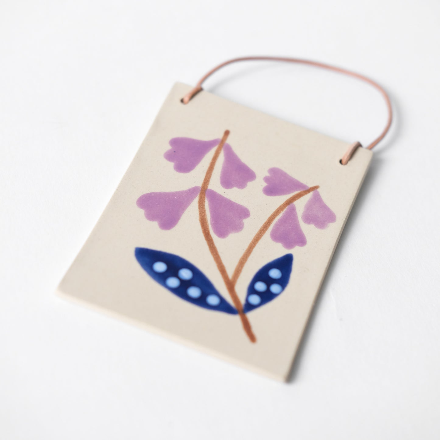 Botanical Wandbild | Glockenblume Rosa