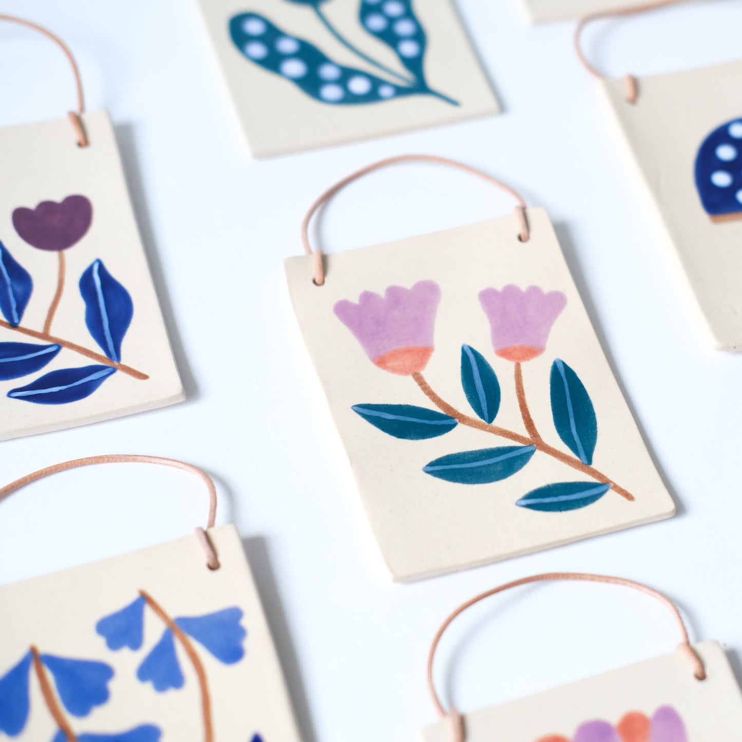 Botanical Wandbild | Lilie Rosa Orange