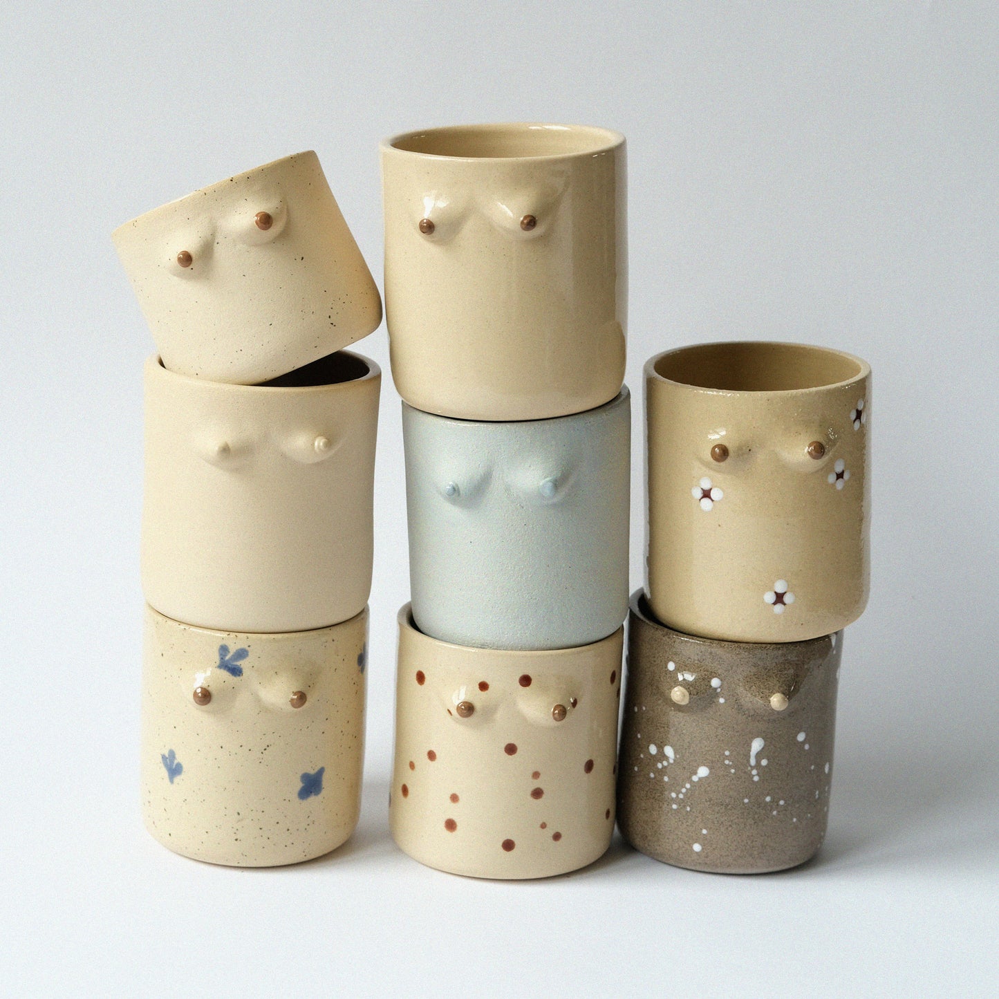 Mama Planter | Freckles White