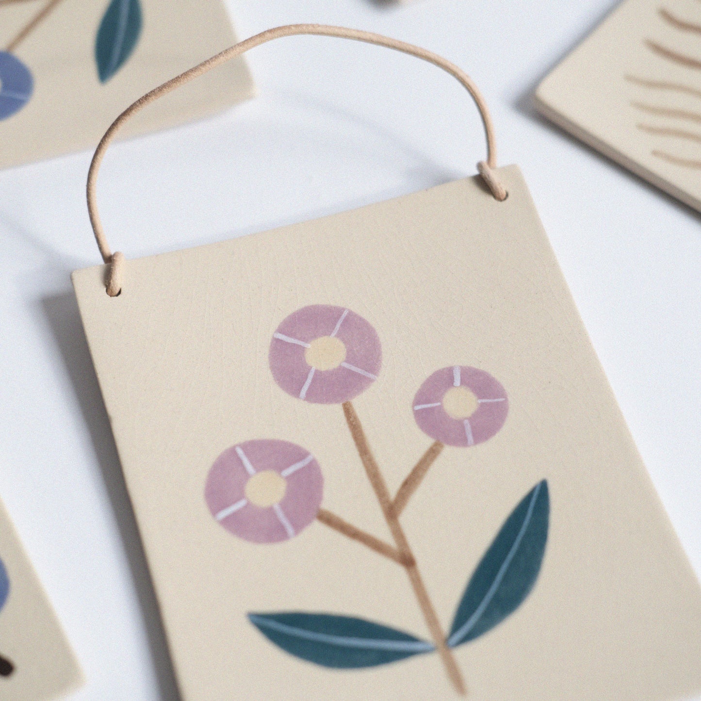 Botanical Wandbild Medium | Gänseblümchen Rosa