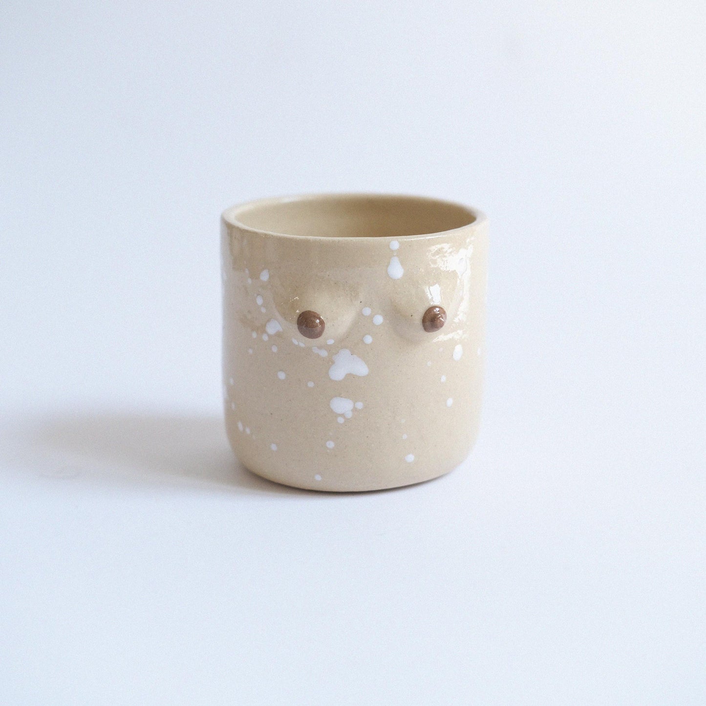 Mama Planter XS | Creme Splashes