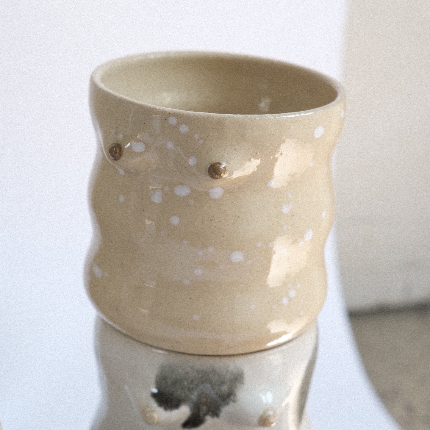 Mama Cup Curvy | Creme Splashes