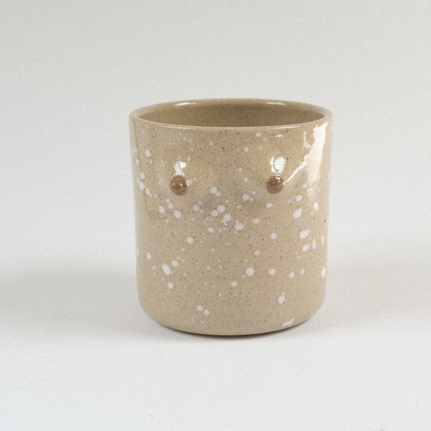 Mama Planter | Sand Splashes Weiß