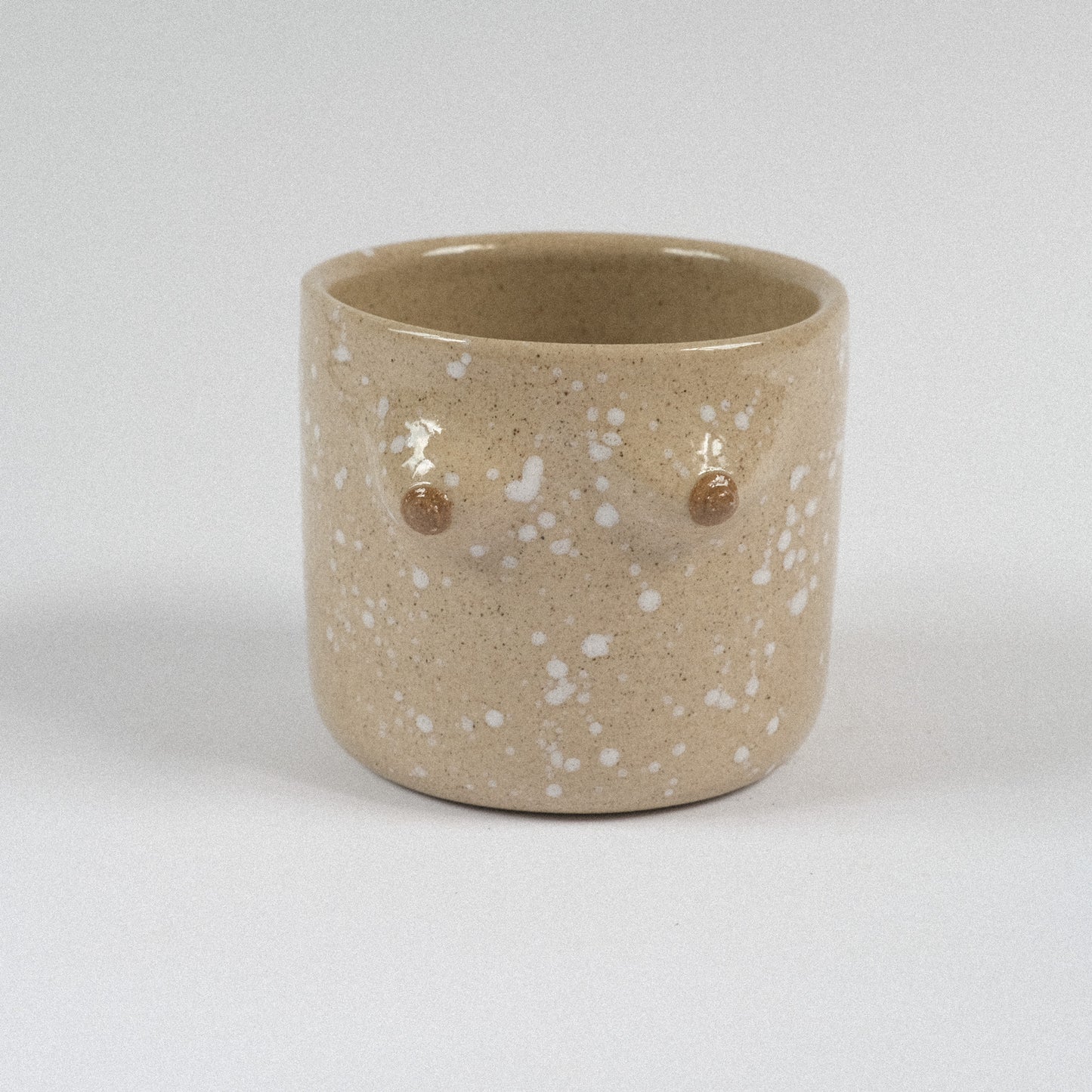 Mama Planter XS | Sand Splashes Weiß