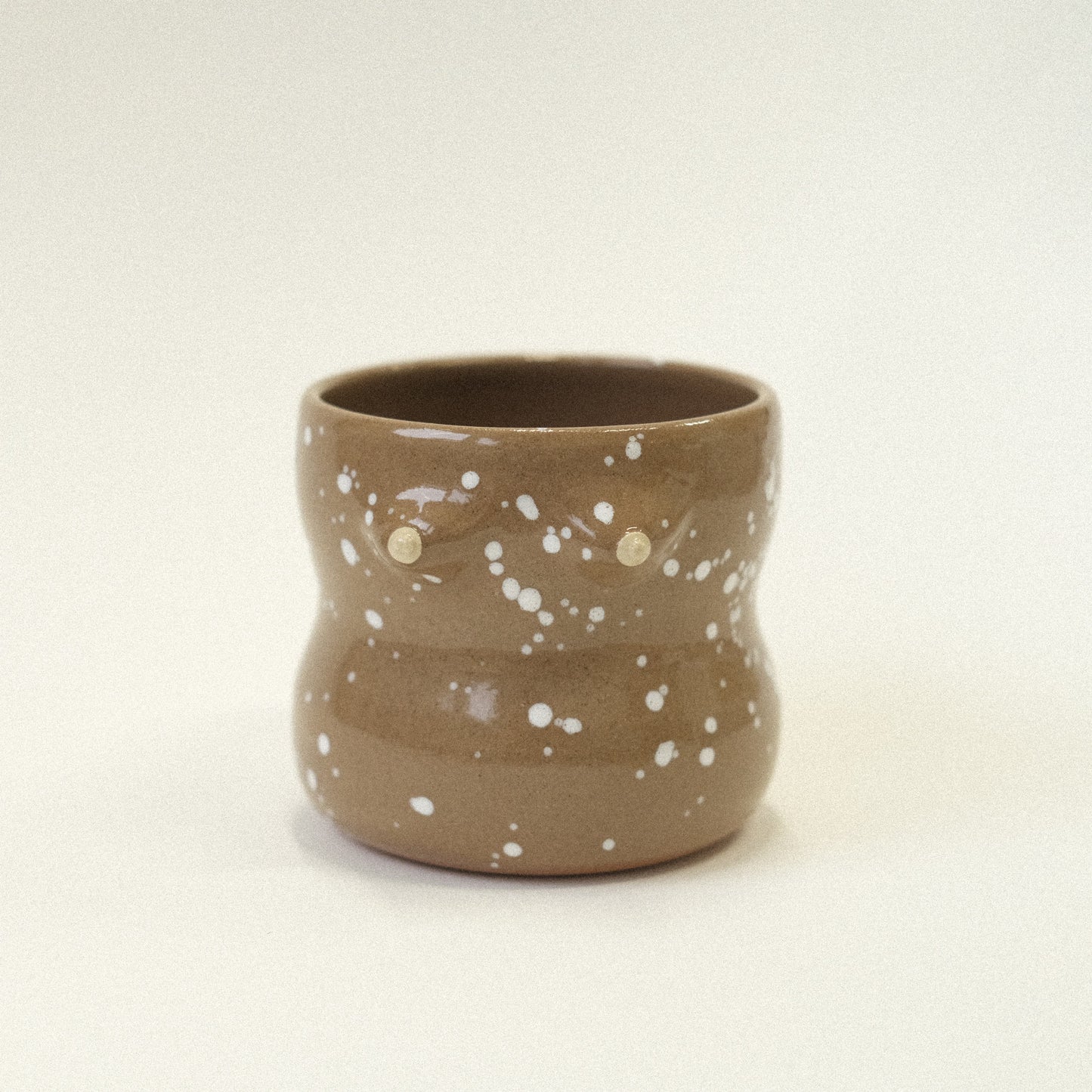 Mama Cup Curvy "Rotbraun Splashes"