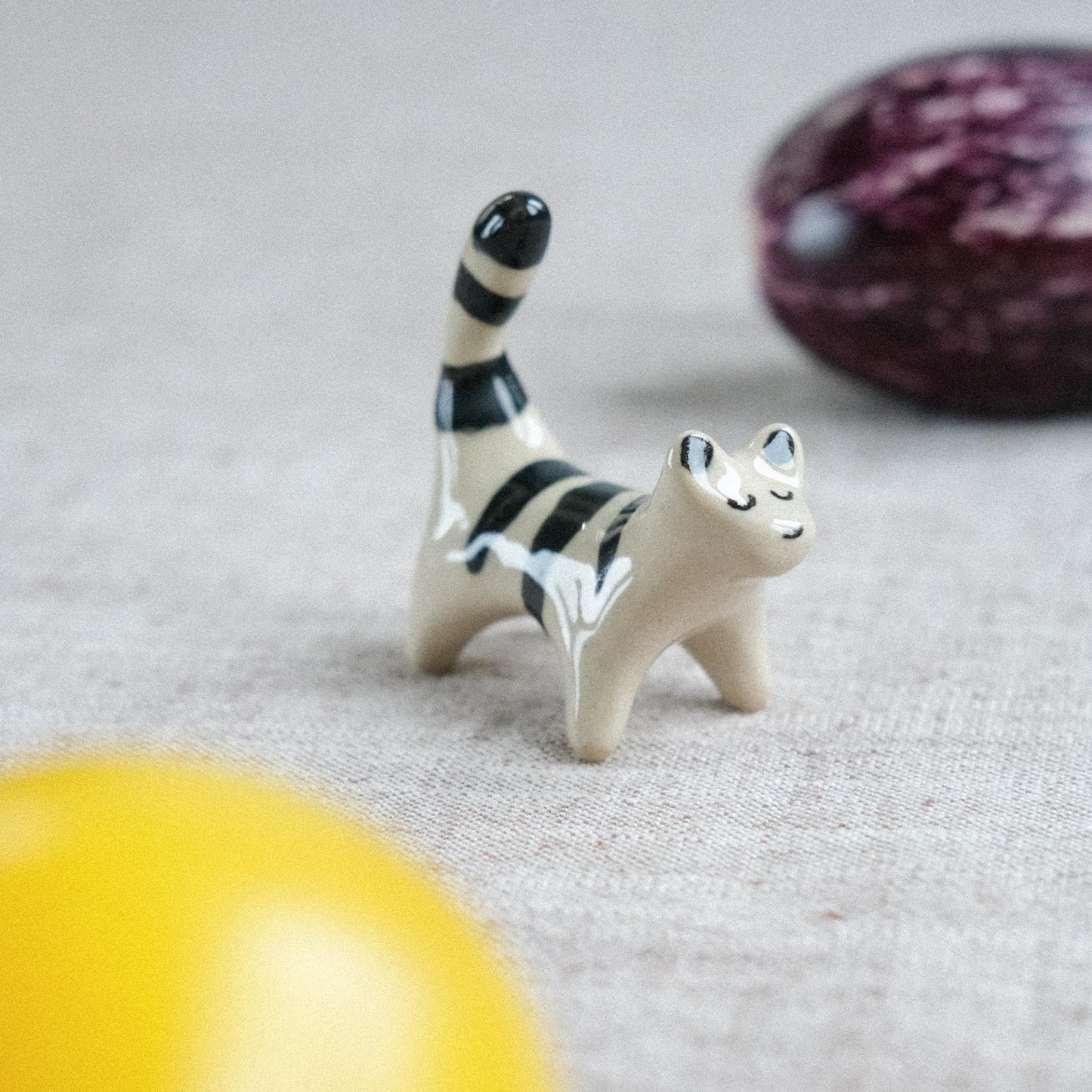 Taschentier | Katze Streifen