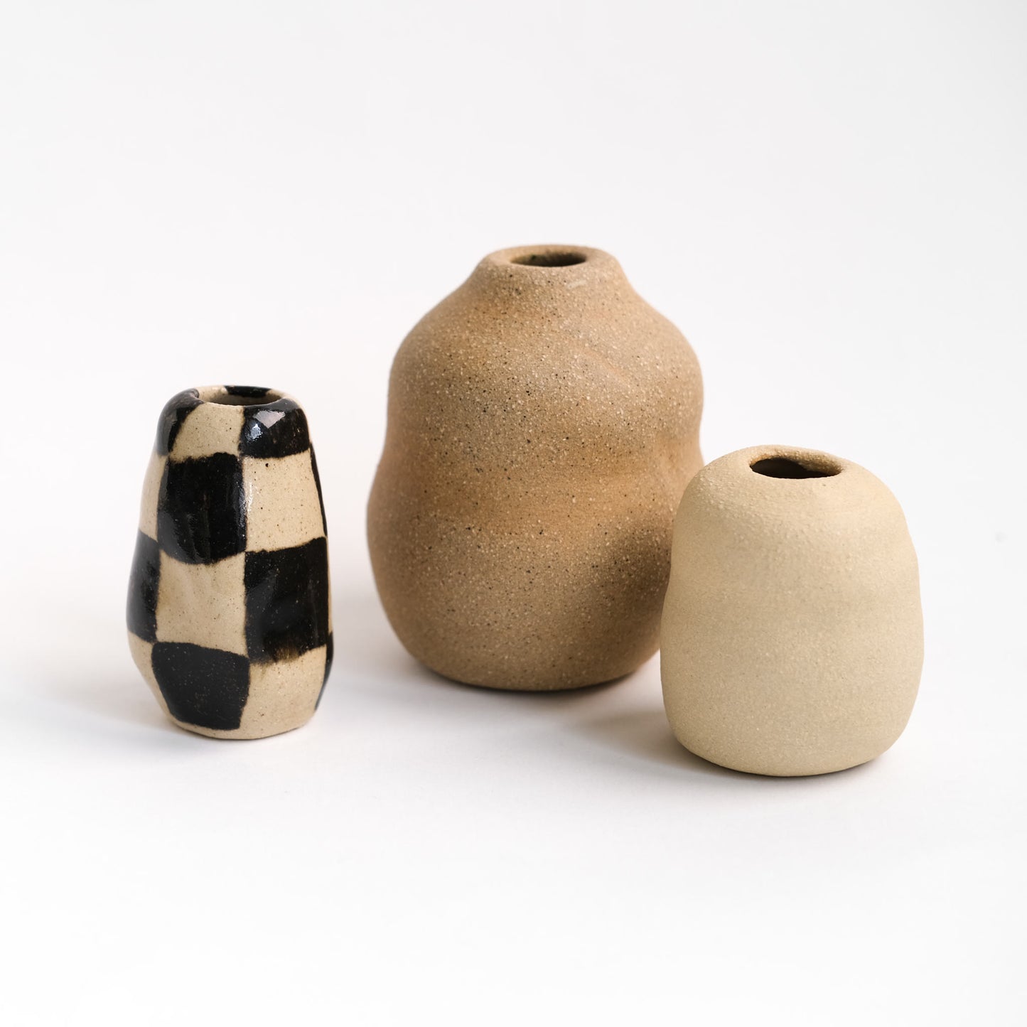 Vase S | Braun matt