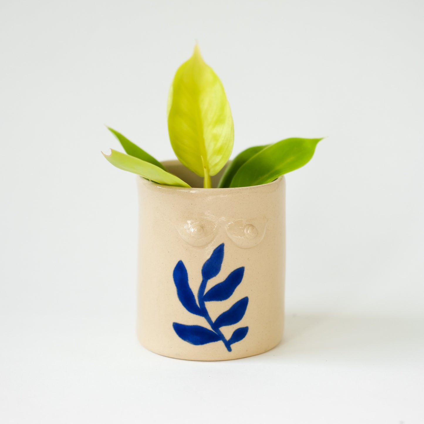 Mama Planter "Blue Flower"
