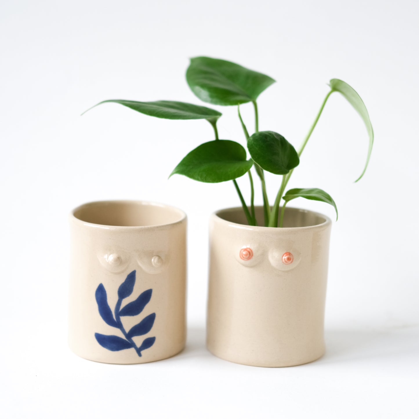 Mama Planter "Blue Flower"
