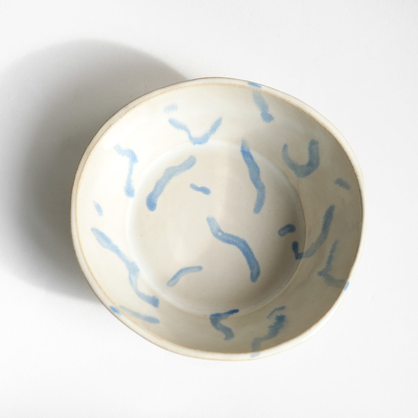 Schale | Weiß Blau