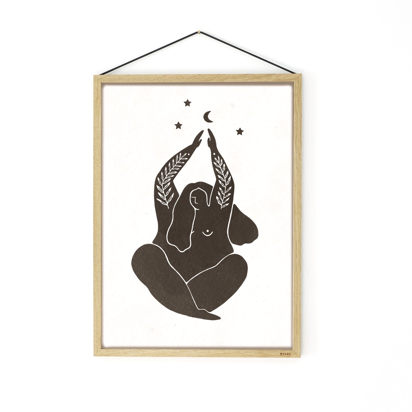 Giclée Print "Moon & Stars"