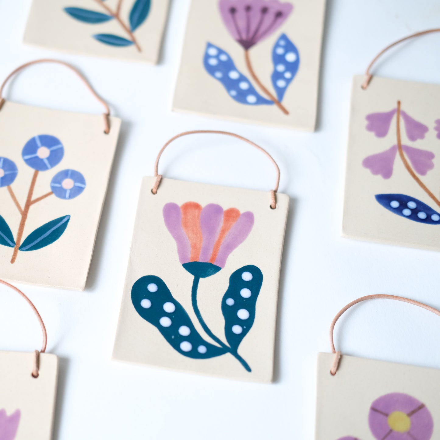 Botanical Wandbild | Lilie Orange Rosa