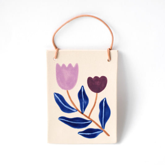 Botanical Wandbild | Fantasie Rosa Lila