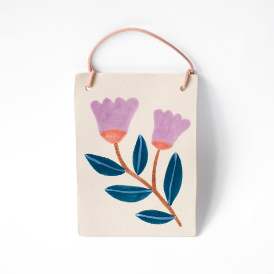 Botanical Wandbild | Lilie Rosa Orange