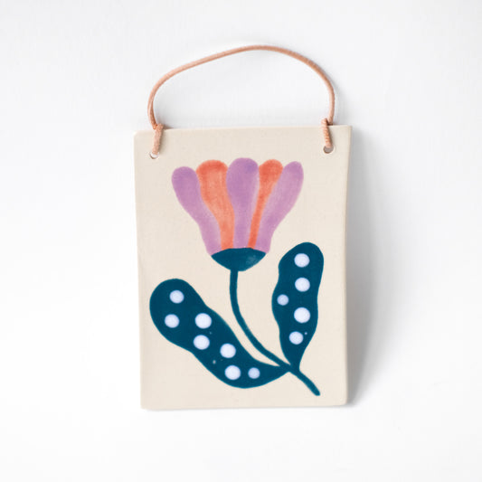 Botanical Wandbild | Lilie Orange Rosa