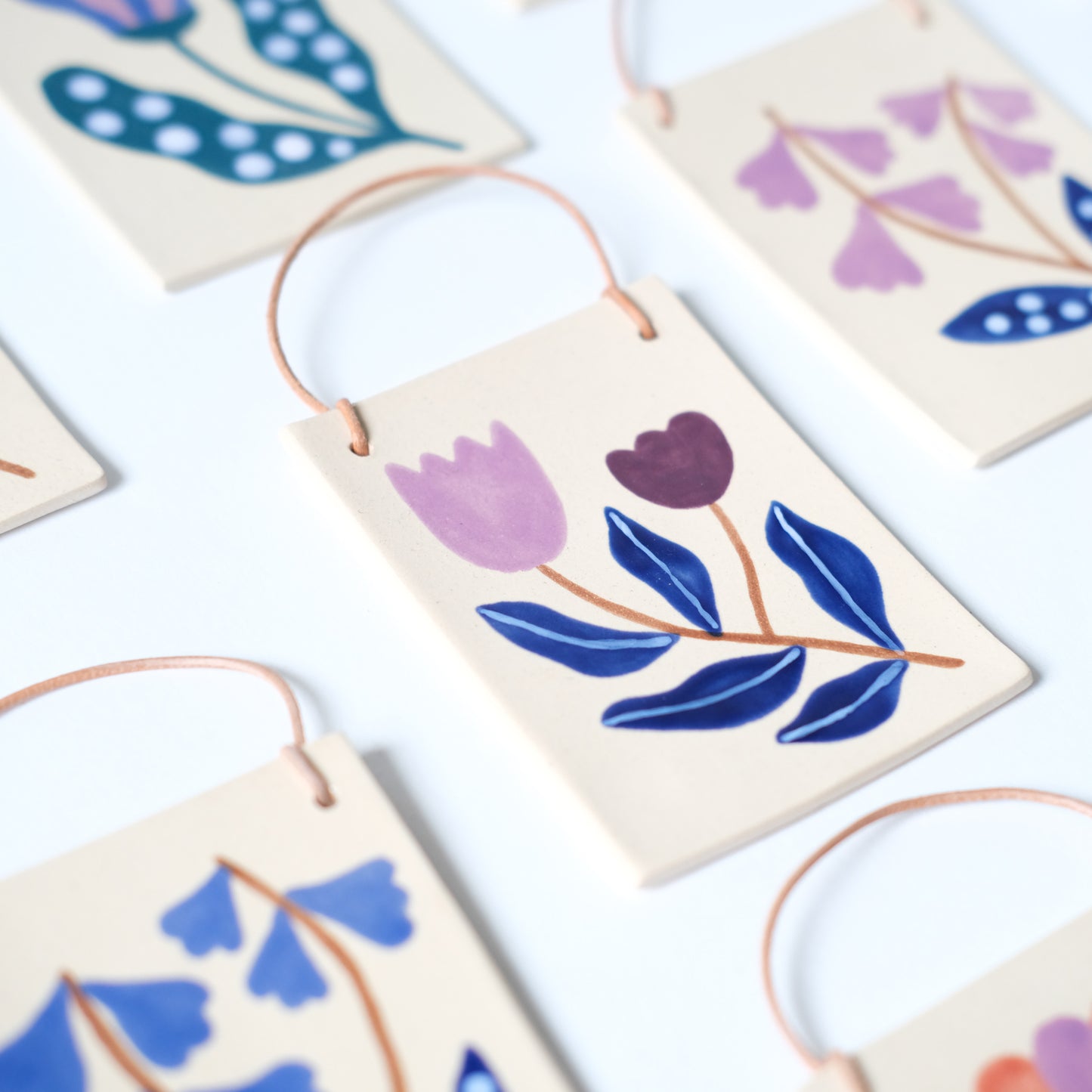 Botanical Wandbild | Fantasie Rosa Lila