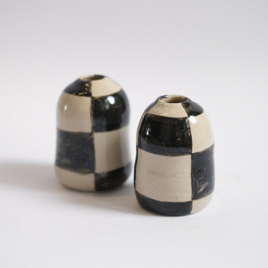 Vase XS | Kariert