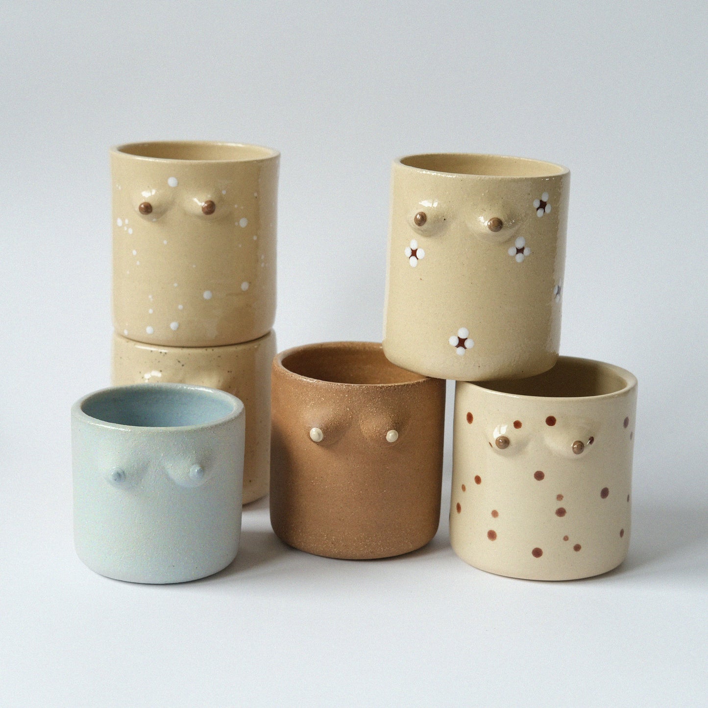 Mama Planter "Creme Splashes"