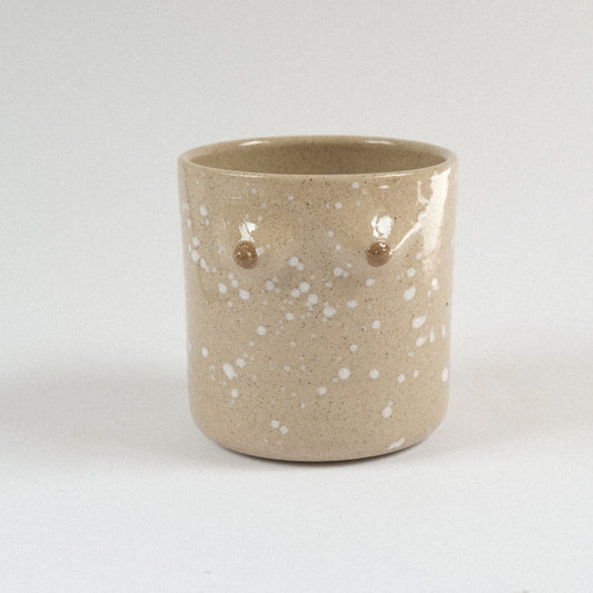Mama Planter | Sand Splashes Weiß
