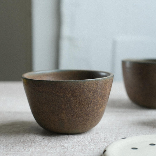 Cappuccino Becher | Rotbraun