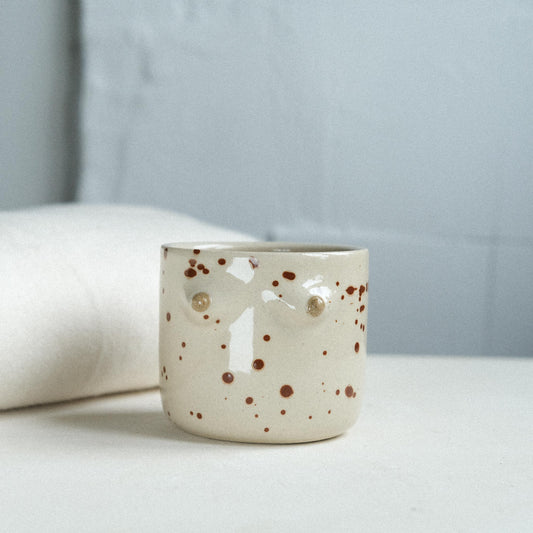 Mama Planter XS | Splashes Braun