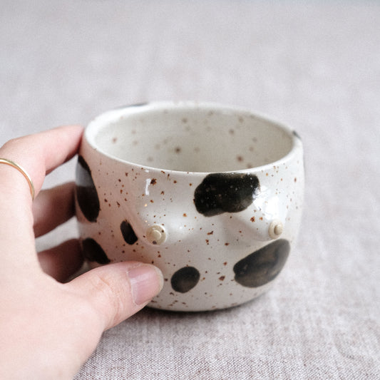 Mama Cup Round XS | Kuhflecken Vanille