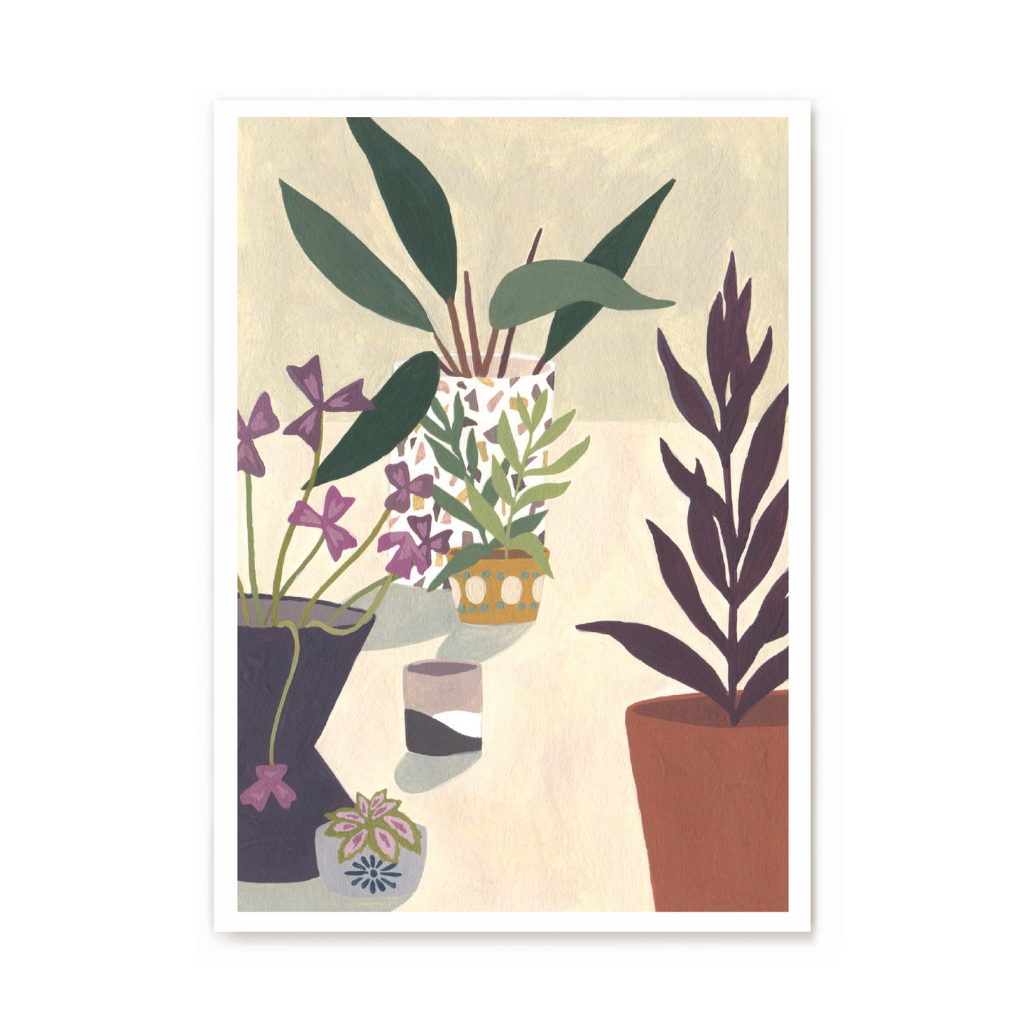 Giclée Print "Plants in Pots"